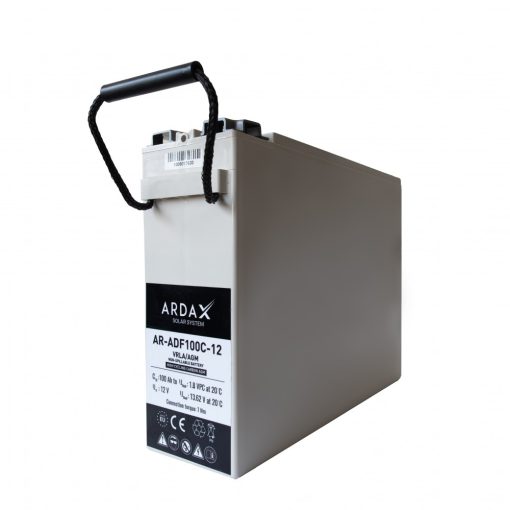 Ardax 12V 100Ah karbon AGM akkumulátor