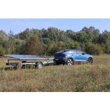 Napelemes utánfutó - Napi Bérlés -  3kW, 10kWh Szigetüzemű mobil rendszer