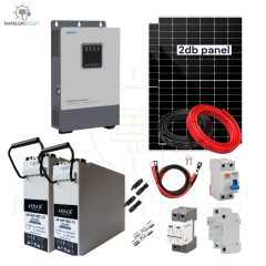 2-3kW NAPELEMES RENDSZER (SZIGET ÜZEMŰ 24V)