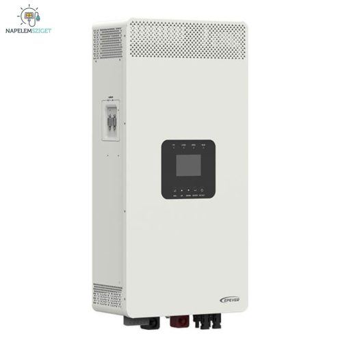 5,5kW hibrid napelemes rendszer (EPEVER inverter, 10db 460W panel)