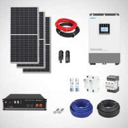   3kW napelemes rendszer (szigetüzemű 48V) - Ardax - BarkácsNomád1