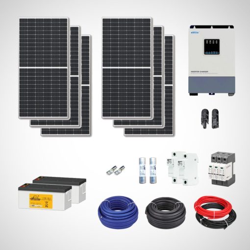 3-4kW hibrid napelemes rendszer (szigetüzemű 24V) - Ardax - BarkácsNomád2