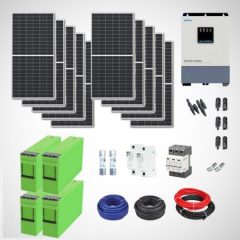   5kW hibrid napelemes rendszer (szigetüzemű 48V) - Ardax - BölcsNomád2