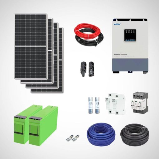 3kW hibrid napelems rendszer (szigetüzemű 24V) - Ardax - DigitálisNomád2