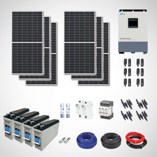 3-4kW hibrid napelemes rendszer (szigetüzemű 48V) - Ardax - DigitálisNomád3