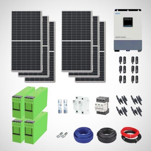 3-4kW hibrid napelemes rendszer (szigetüzemű 48V) - Ardax - DigitálisNomád3
