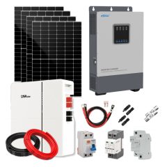   BarkácsNomád1 - 3kW napelemes rendszer (szigetüzemű 48V LifePo4 5kWh akkumulátorral) 