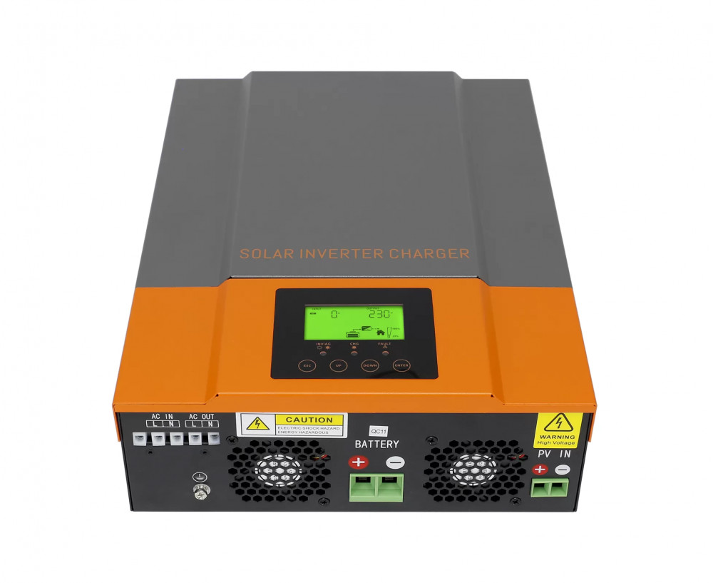 PowMr POW HVM3.2H hibrid inverter (24V, 80A MPPT, 3kW) - One